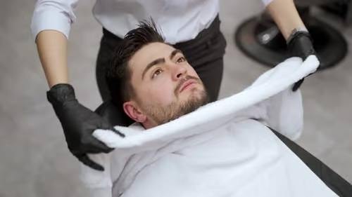 Traditional Hot Towel Shave Experience